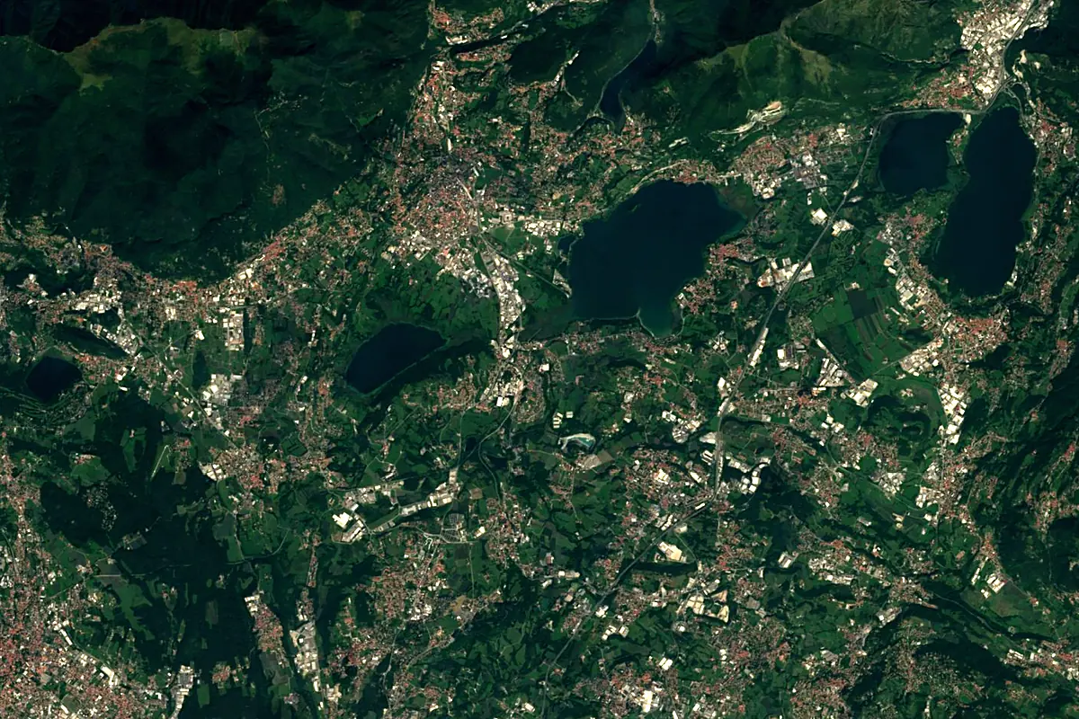 Lambro: satellite view of the source
