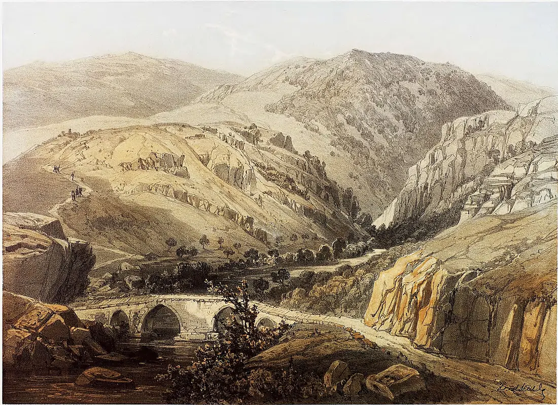22.Djisr-Burghuz, pont sur le Litany (Leontes)
