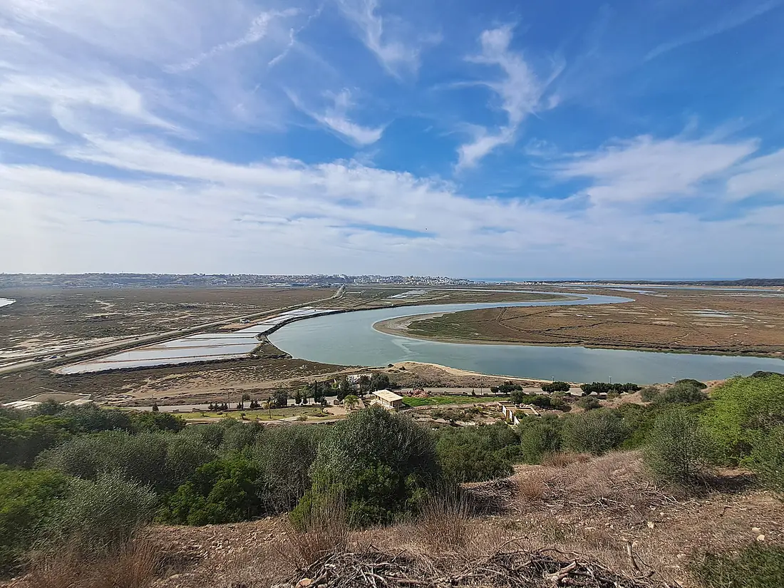 Loukkos river from Lixus archaeological site 10