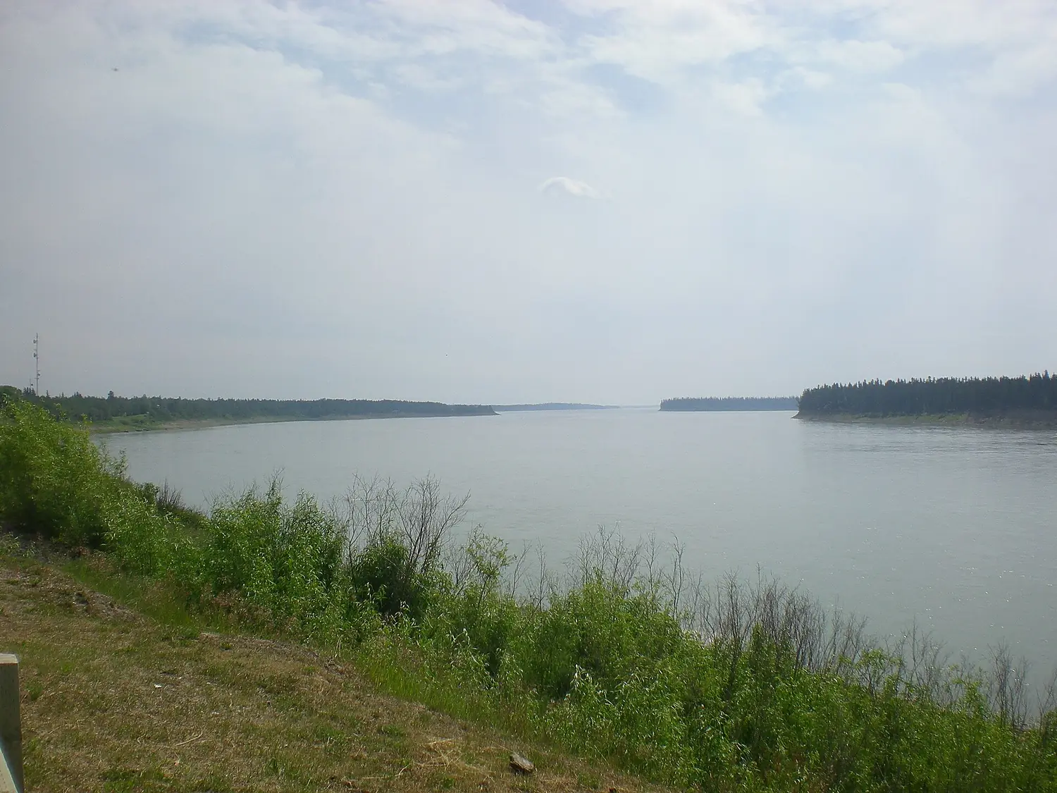 Mackenzie River near Fort Providence