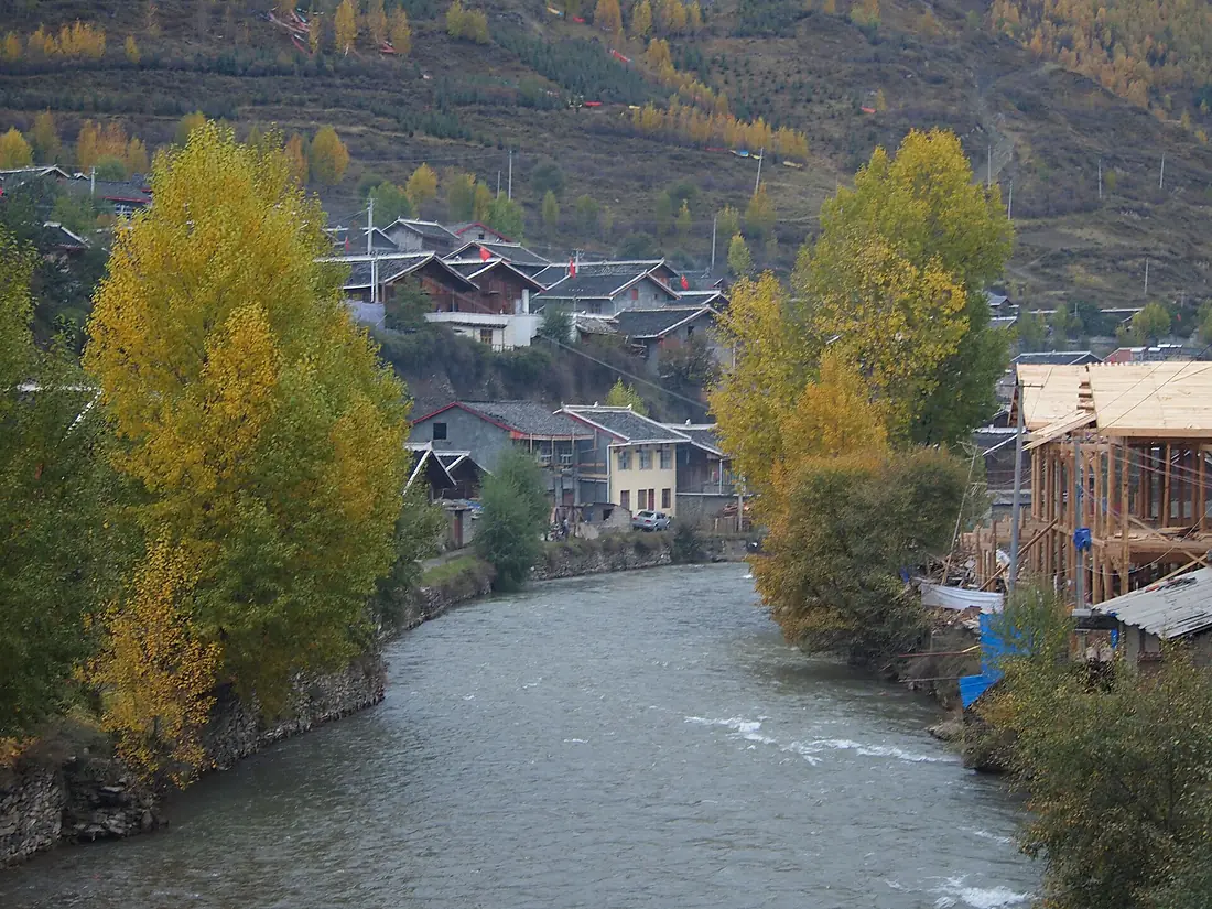 岷江 - Minjiang River - 2011.10 - panoramio
