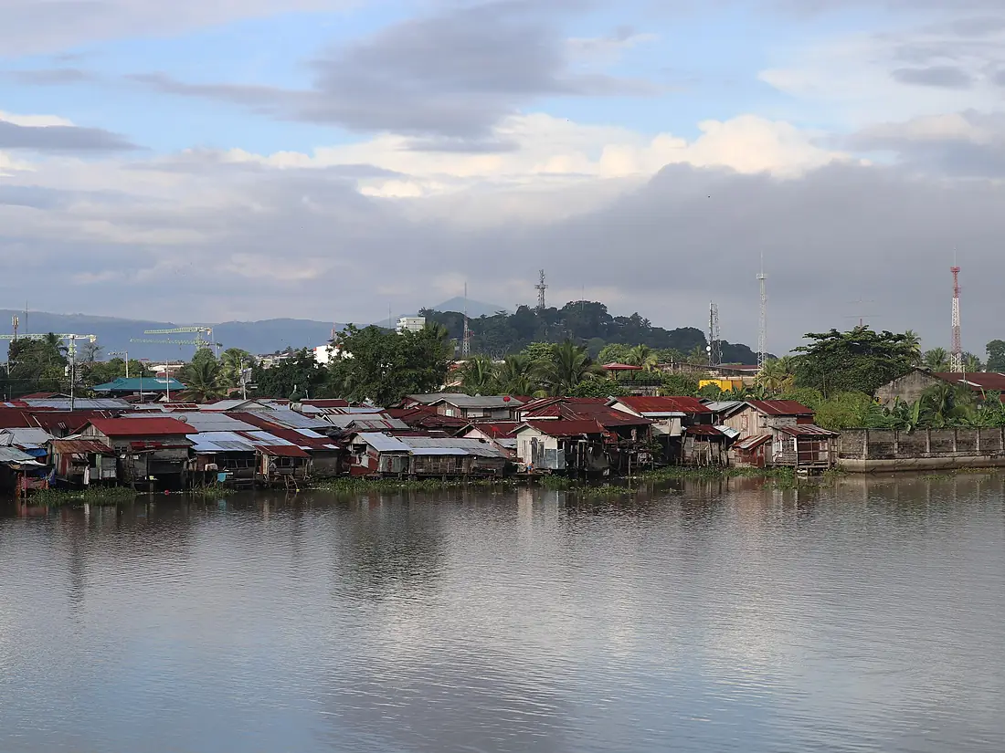 Rio Grande De Mindanao, Cotabato Poblacion skyline (Cotabato City; 08-16-2023)