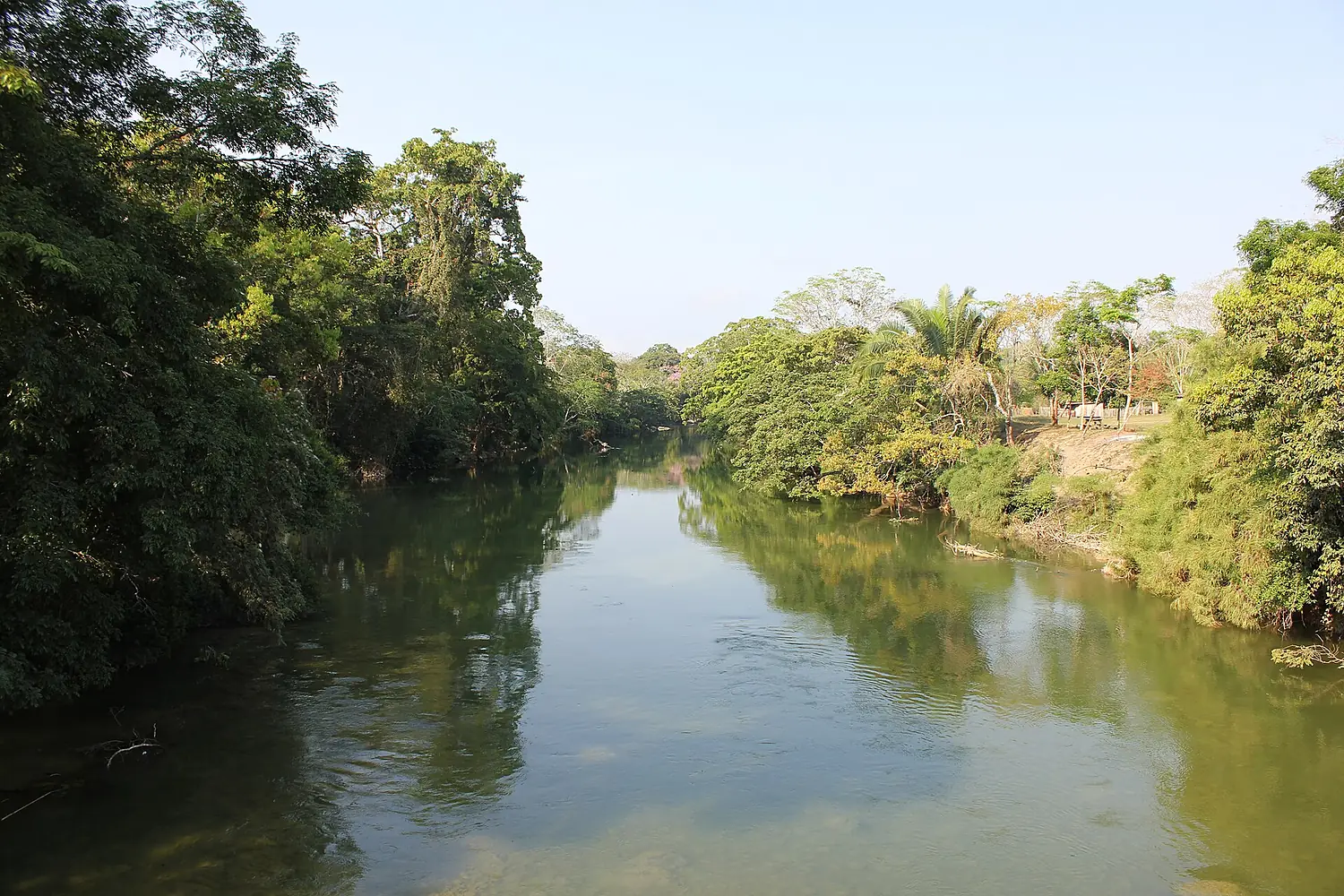 Mopan River in Bullet Tree Falls