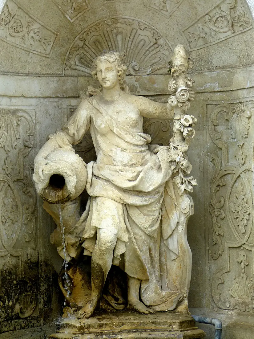 Schloss Hof 3. Terrasse - Brunnengrotte 1b March