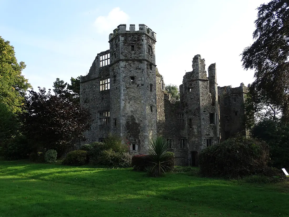 Evening at Mallow Castle, North Cork