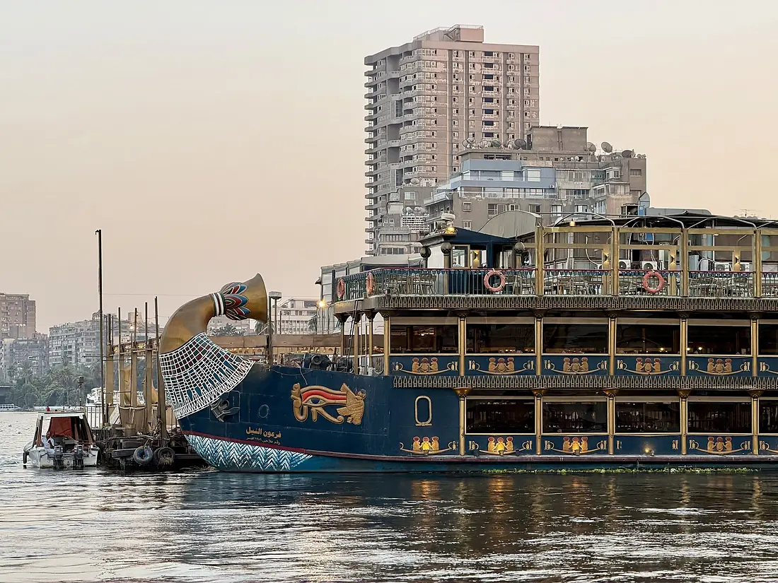 A beautiful boat on the Nile, Cairo