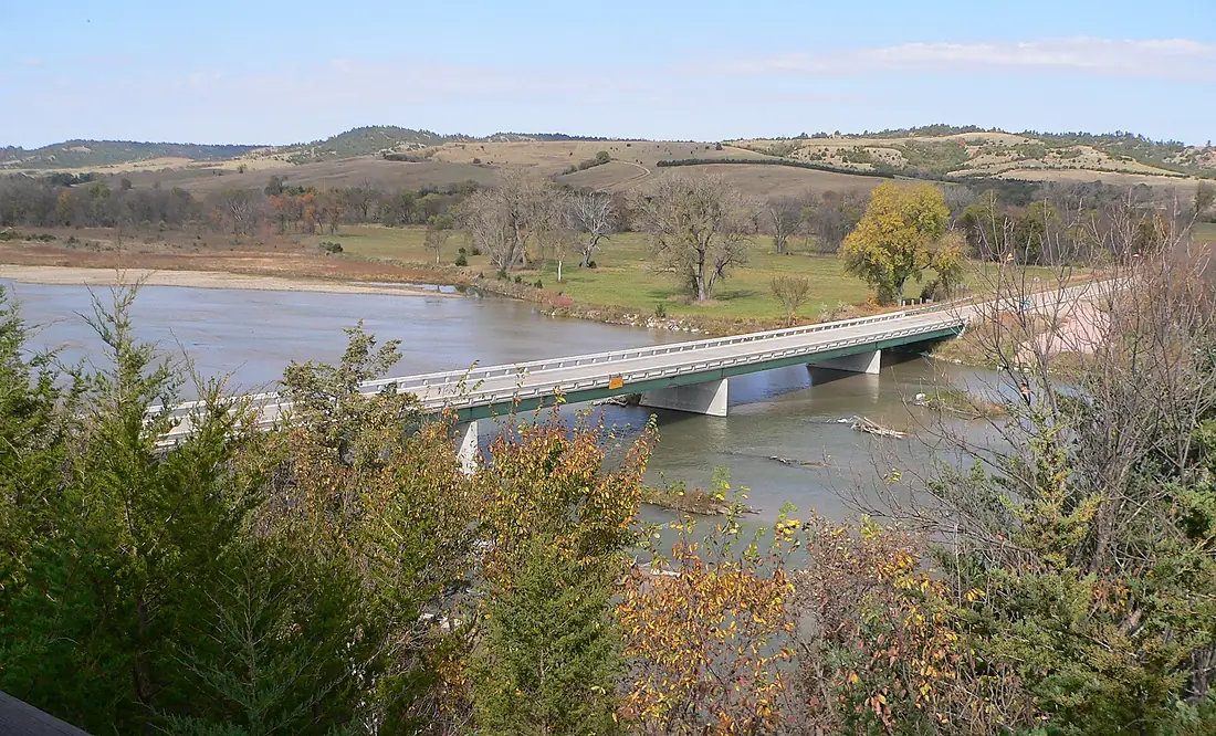 Niobrara River at NE7 bridge