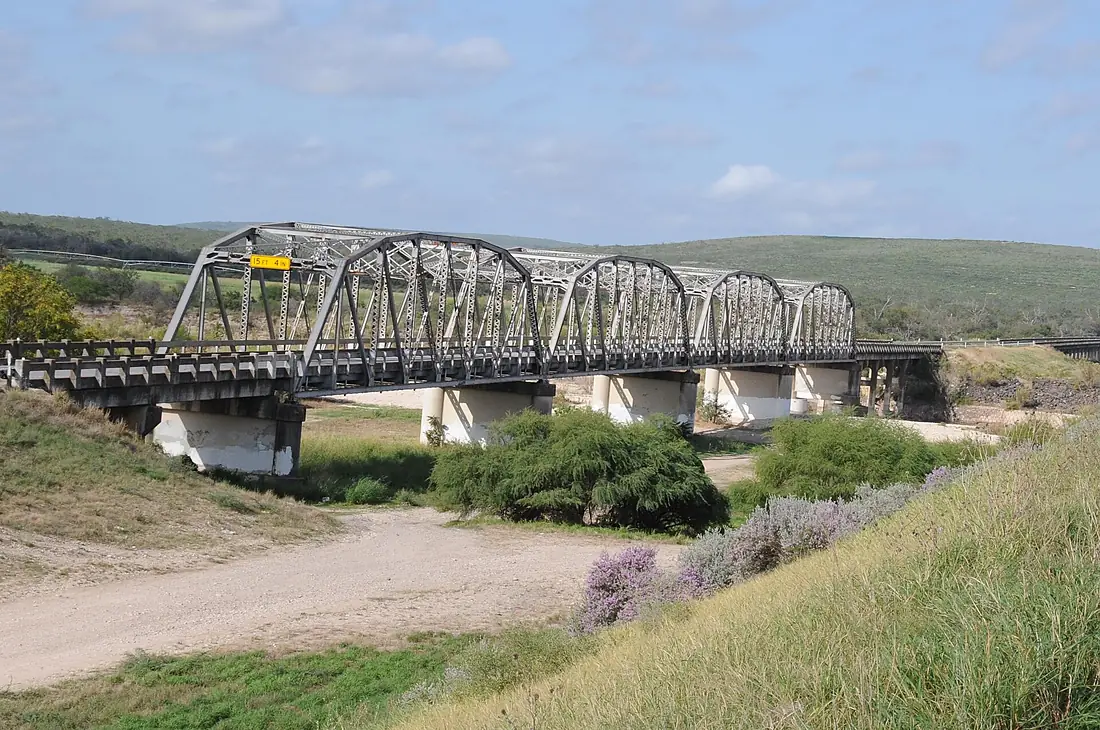 STATE HIGHWAY 3 BRIDGE AT THE NUECES RIVER, UVALDE COUNTY, TX