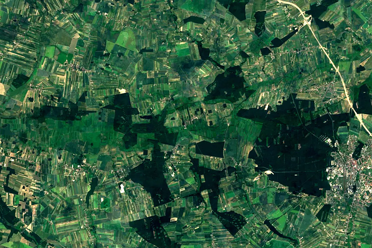 Obra: satellite view of the source