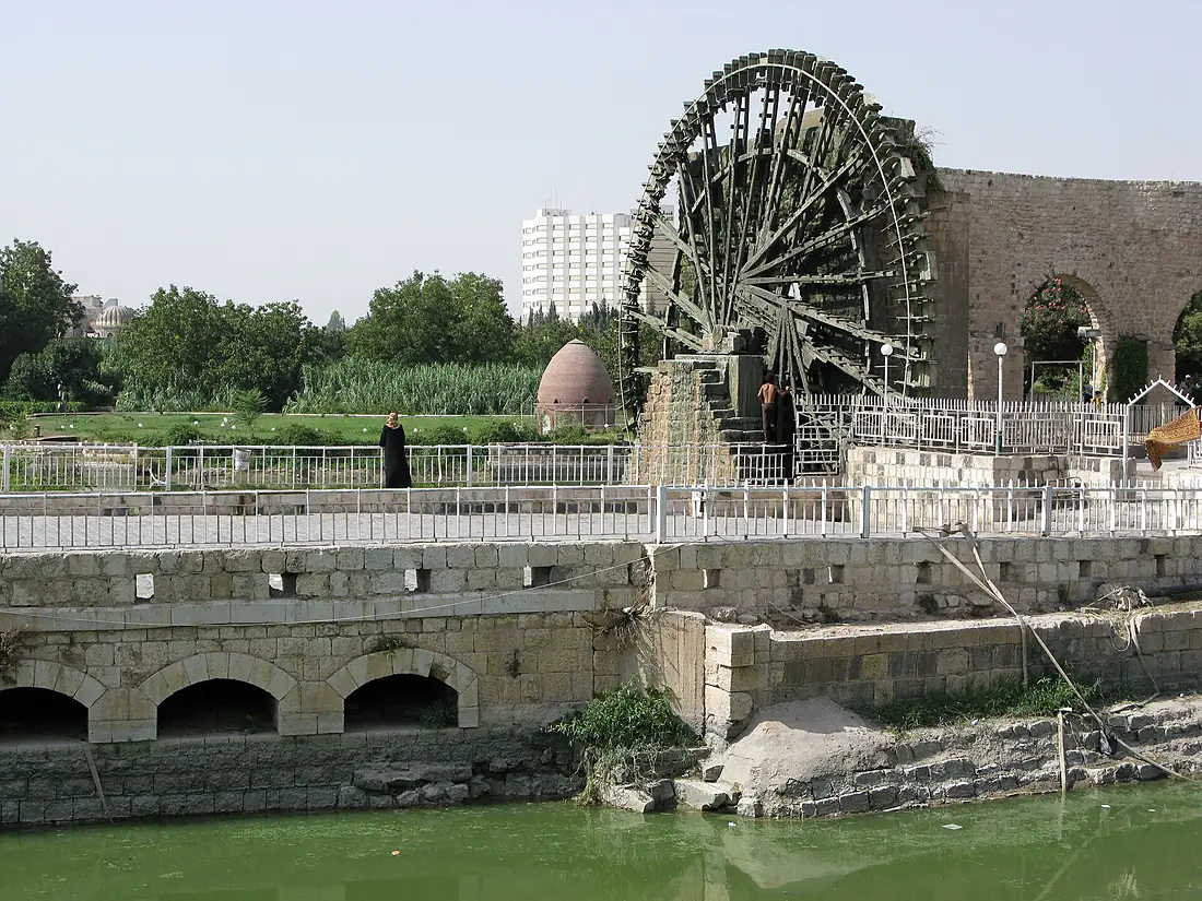 Norias of Hama 2, Orontes River, Hama, Syria