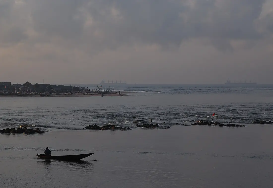 Oueme River Cotonou Atlantic