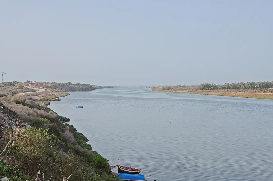 Azemmour embouchure Oum Errabiaâ-photo Bertrand SOUBEYRAND