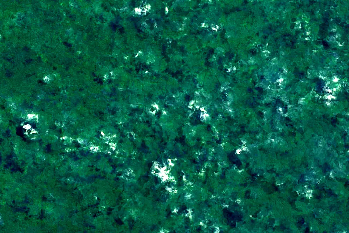 Oyapock: satellite view of the source