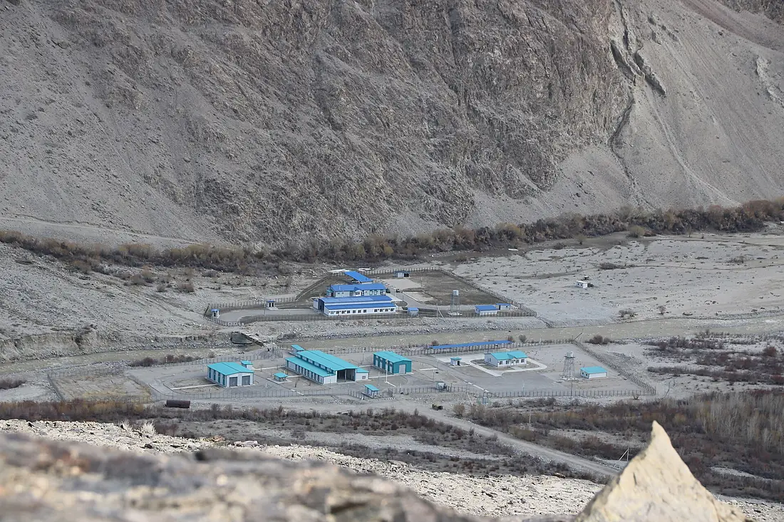 Brücke über den Pamir bei Langar