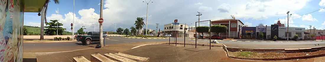 Panorama Rotatória inicio Avenida Paranaíba Itumbiara - GO - panoramio