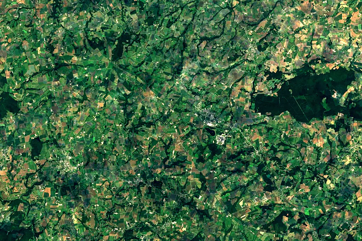 Rance: satellite view of the source