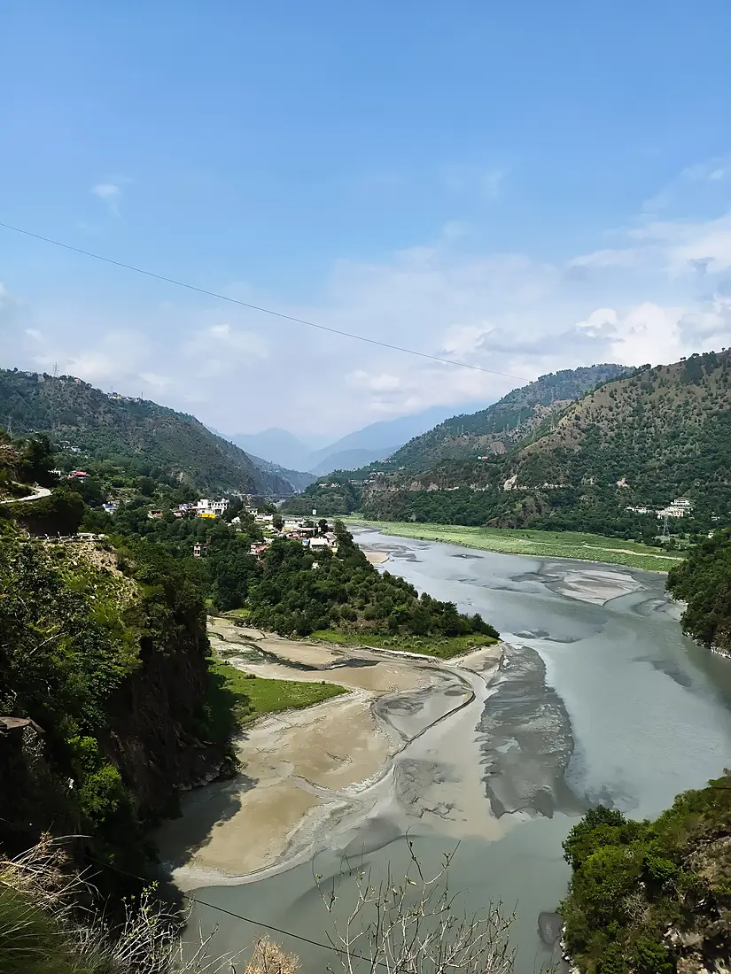 Ravi river right before monsoon