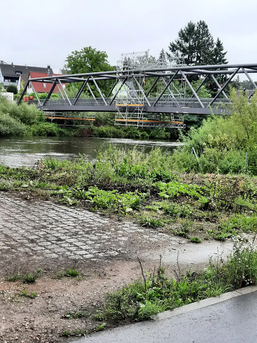 Bremenstaller Brücke Fürth über die Regnitz 2025