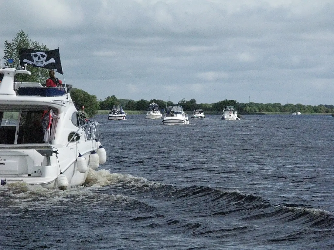 Boats on shannon rally