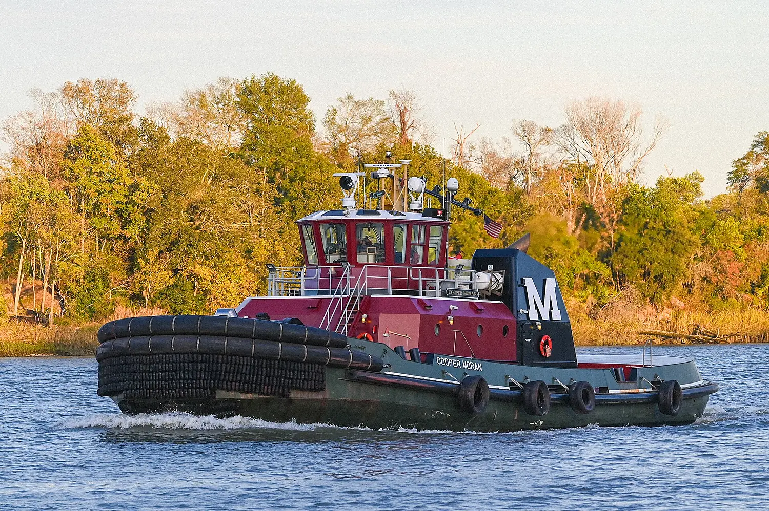 2023-11-27 01 Tug, COOPER MORAN - IMO 9812547 - Savannah GA USA