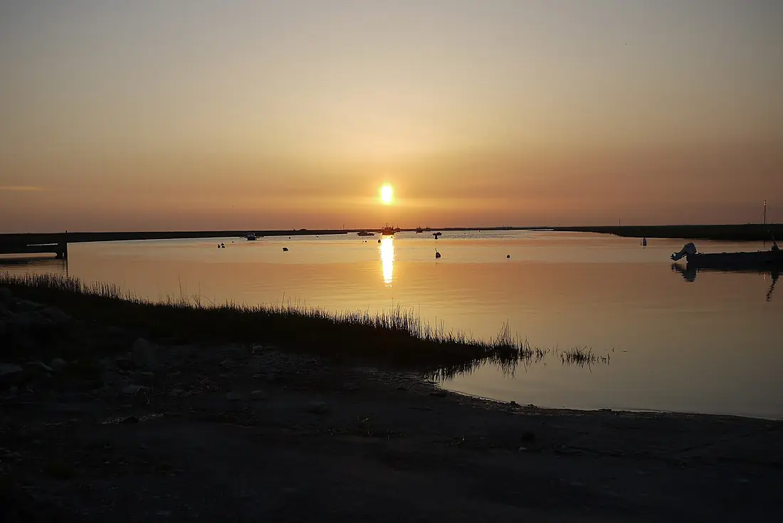 Couché de soleil sur la Sèvre Niortaise (2)