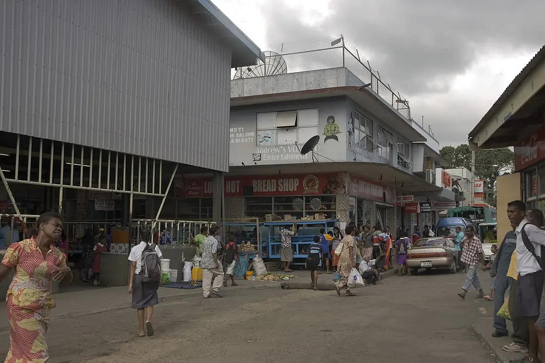 Sigatoka town centre, Fiji