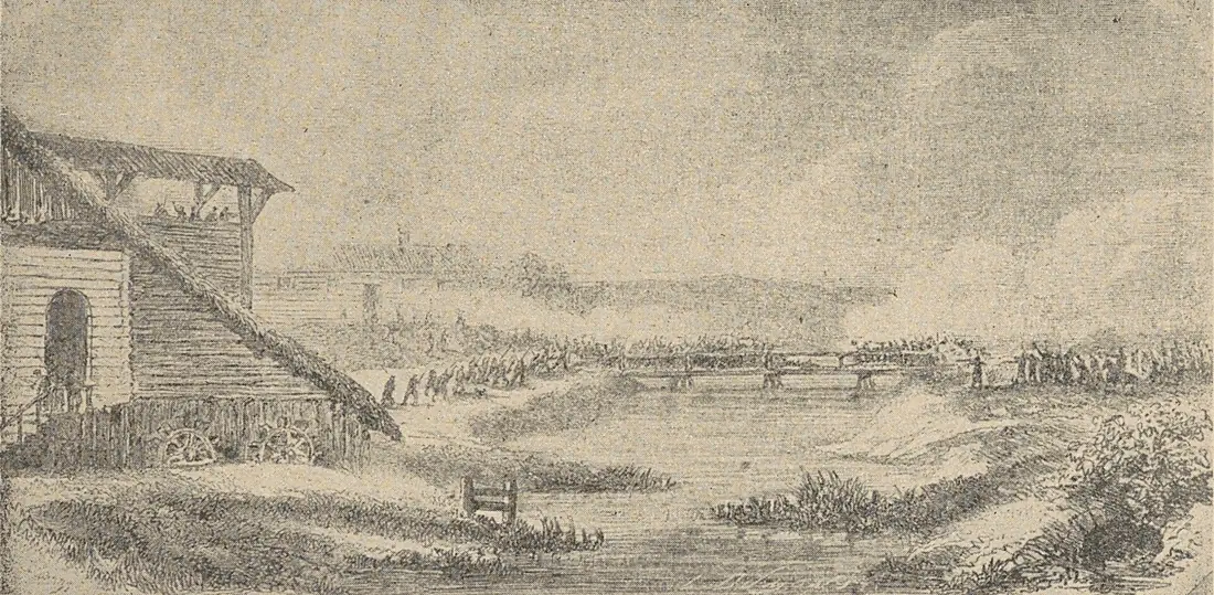 Battle of the Slucza (Sluch) River near Miropol, May 1863