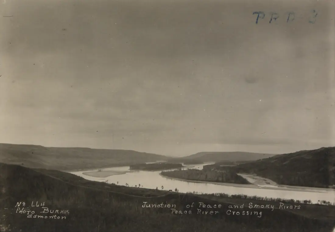 Junction of Peace and Smoky Rivers (HS85-10-24629)