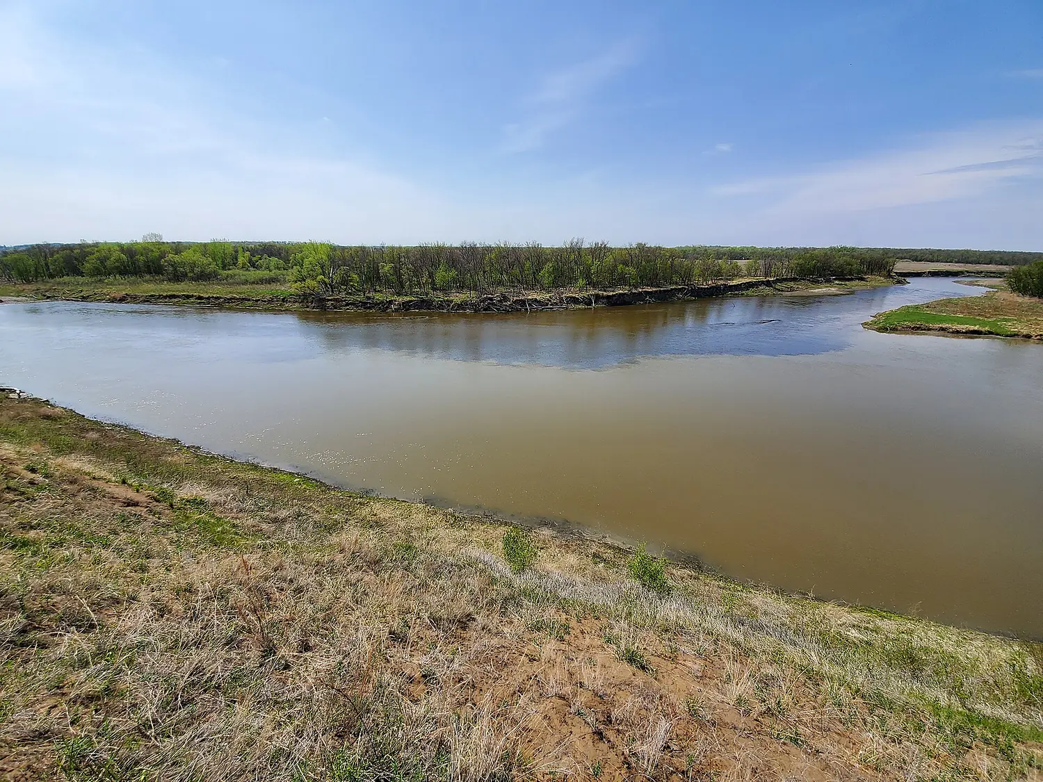 Mouth of the Souris River, Manitoba.