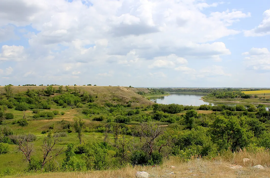Wanuskewin Heritage Park view of South Saskatchewan River
