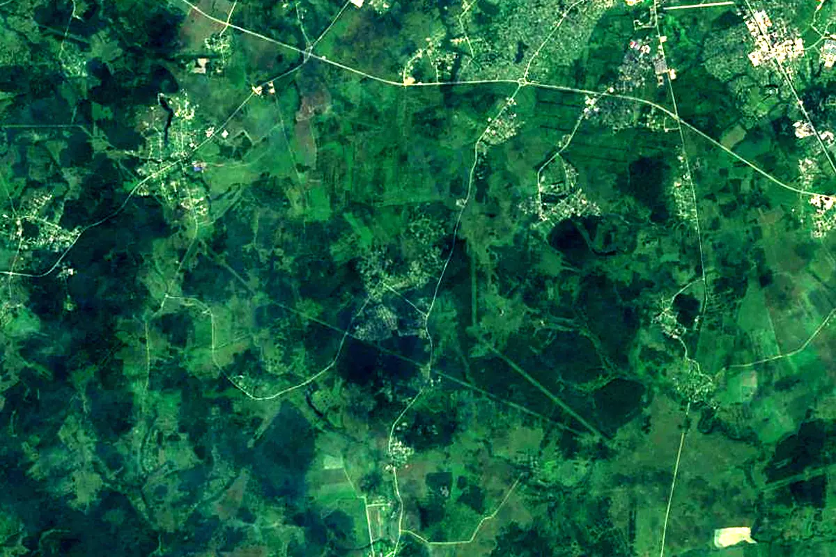 Sozh: satellite view of the source