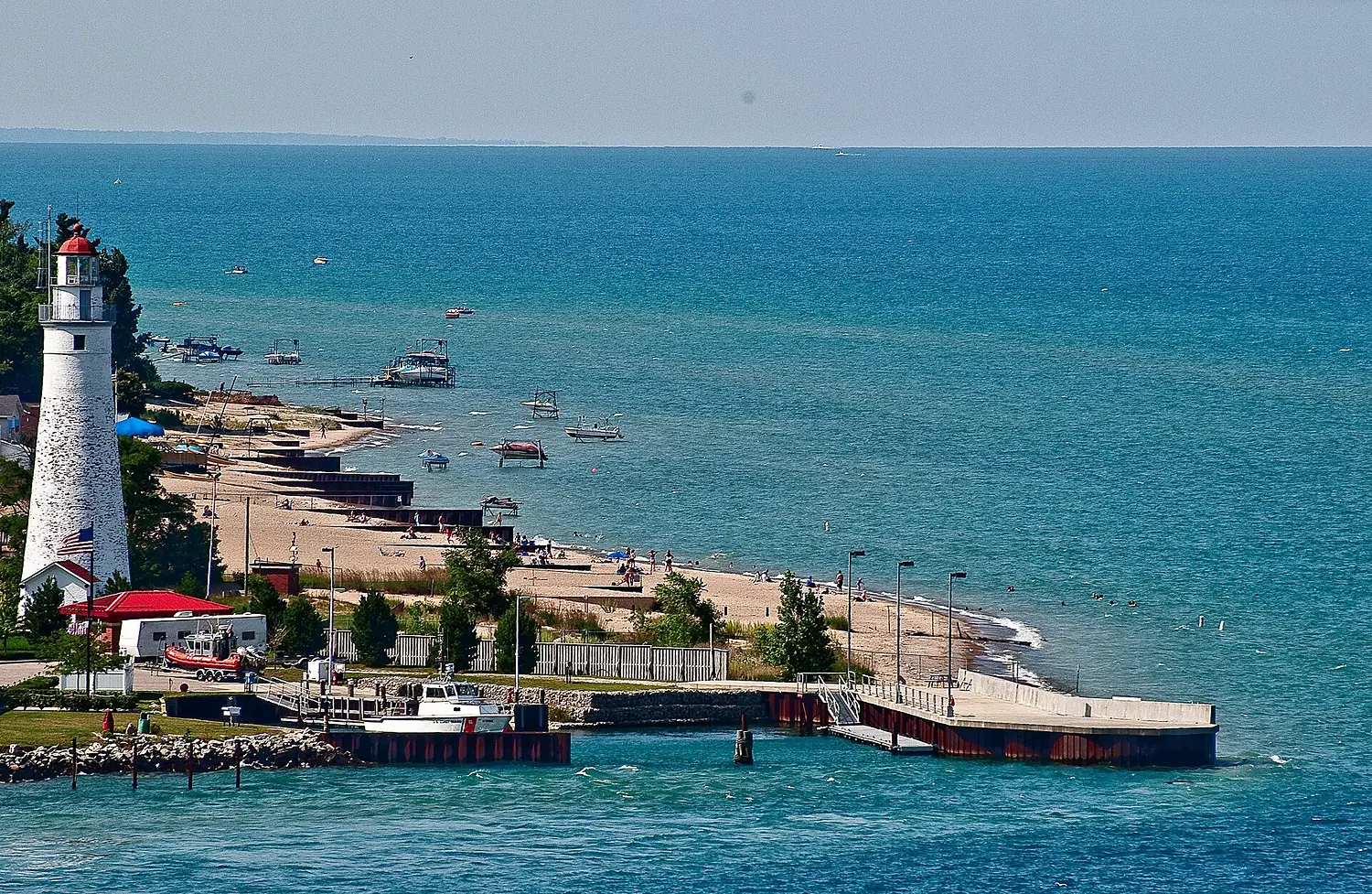 Lighthouse on the St. Clair River (4845453936)