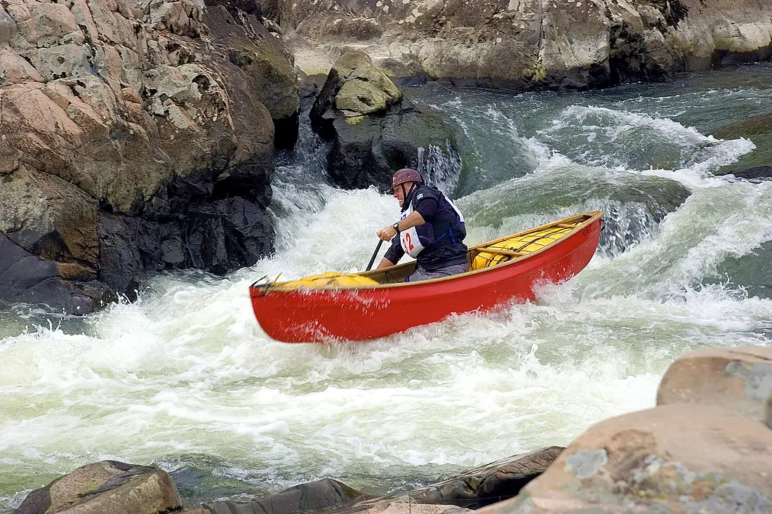St. Francis River C-1 Missouri Whitewater Championship 2008