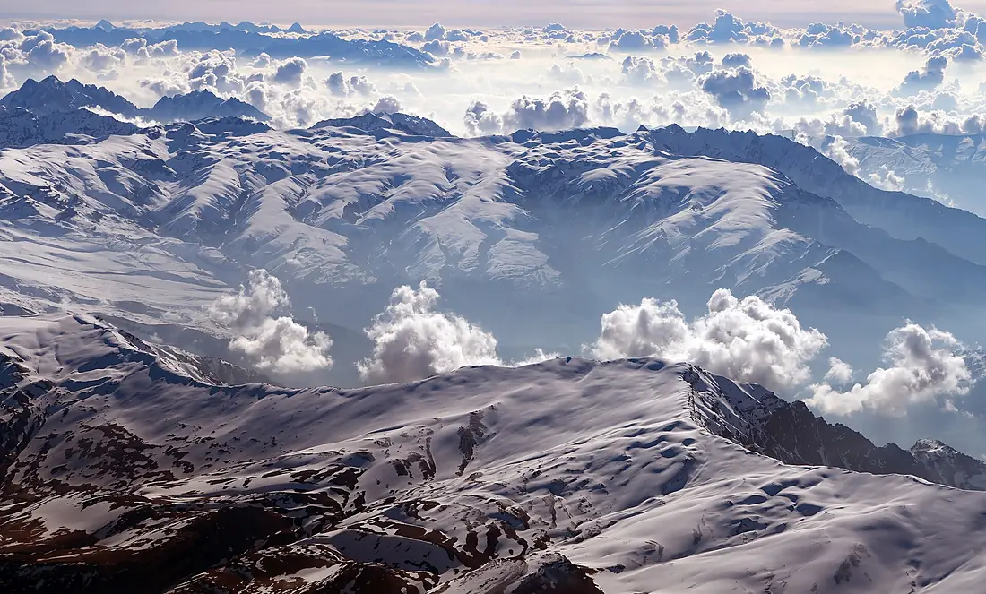 High Alps Landscape Surkhan State Nature Reserve