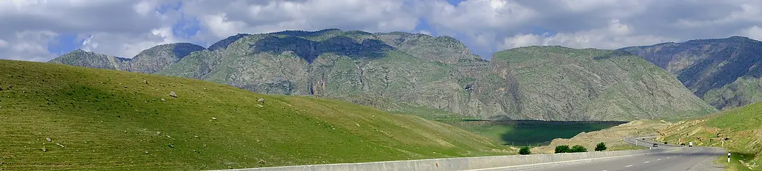 Panoramic view of Surkhan State Nature Reserve