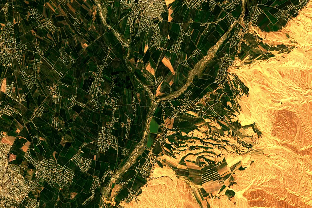 Surxondaryo: satellite view of the source