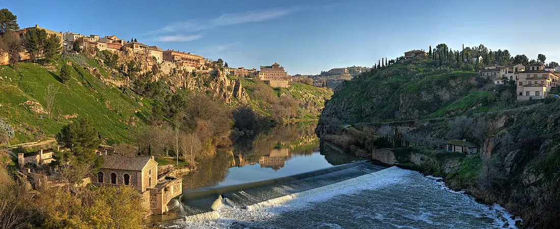 Tagus River Panorama - Toledo, Spain - Dec 2006