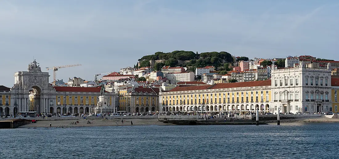 View of Praça do Comércio from the Tagus River in Lisbon, 20250604 2038 9656
