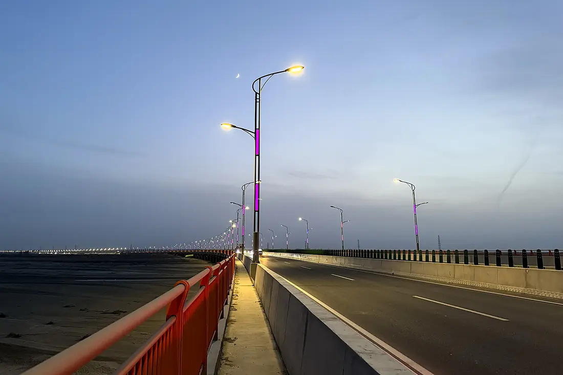 20231216 Tarim River Bridge in Aral