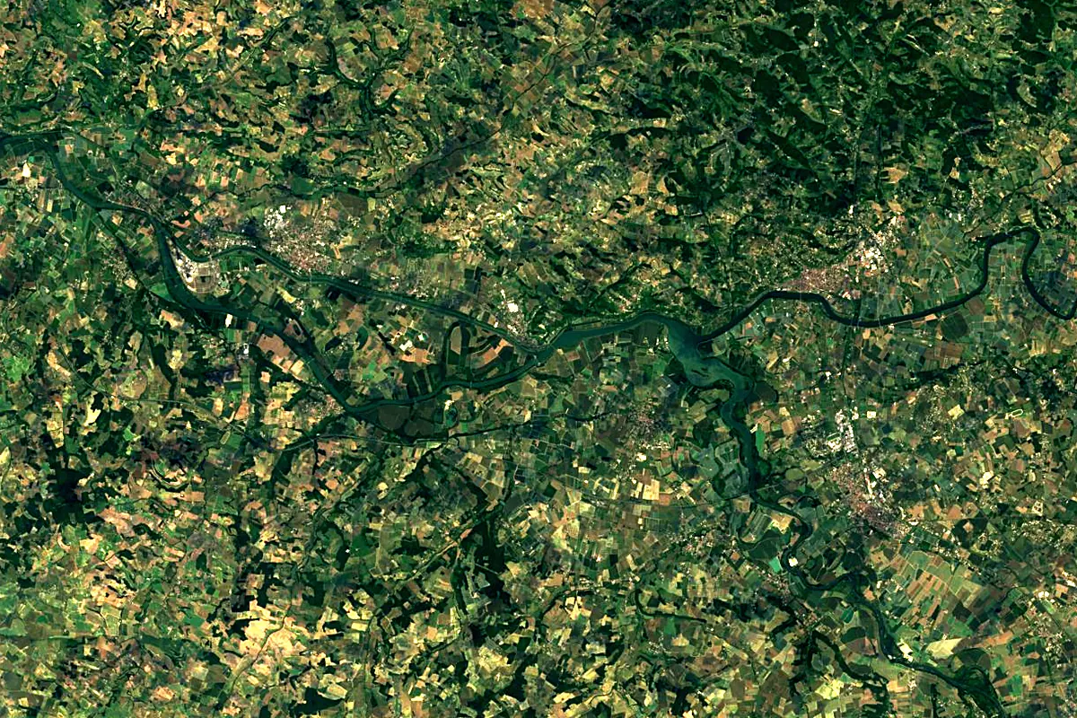 Tarn: satellite view of the mouth