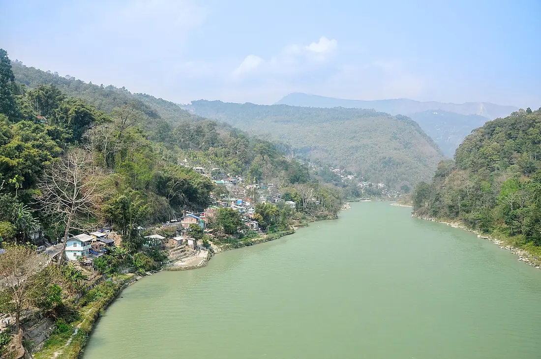 River Teesta, Siliguri, West Bengal, India 09032019