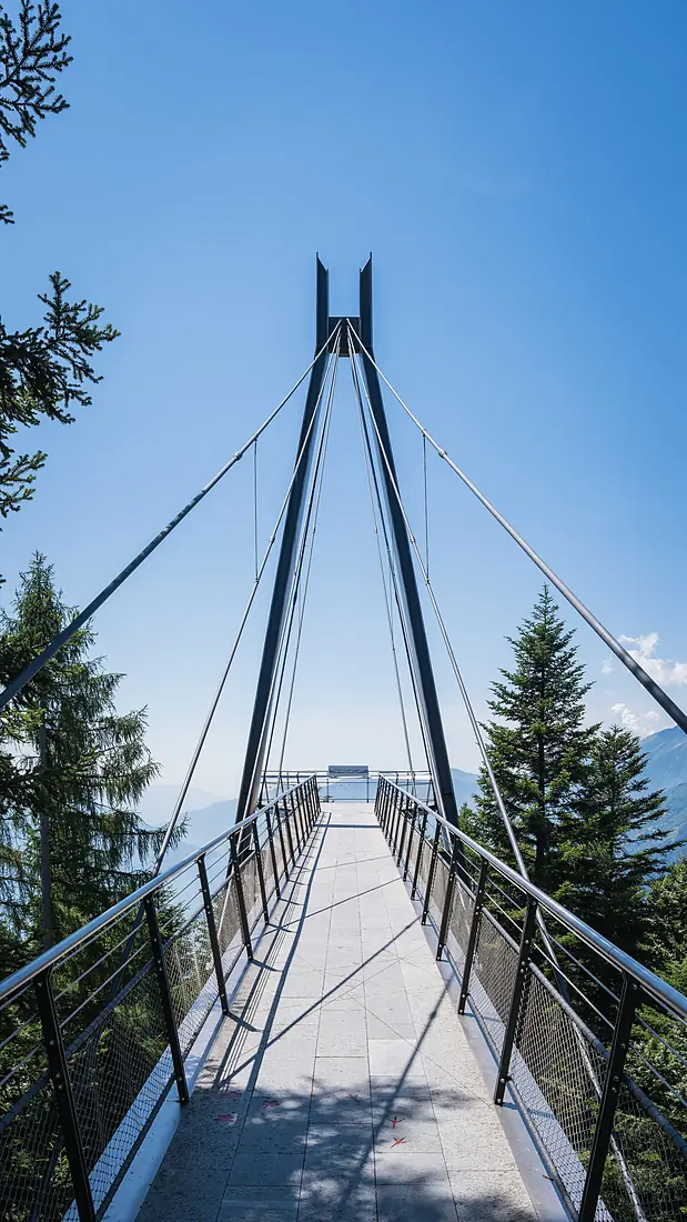 Cardada Panoramic Footbridge, Locarno, Ticino