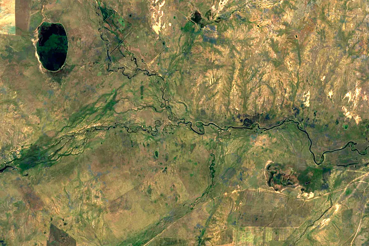 Tobol: satellite view of the source
