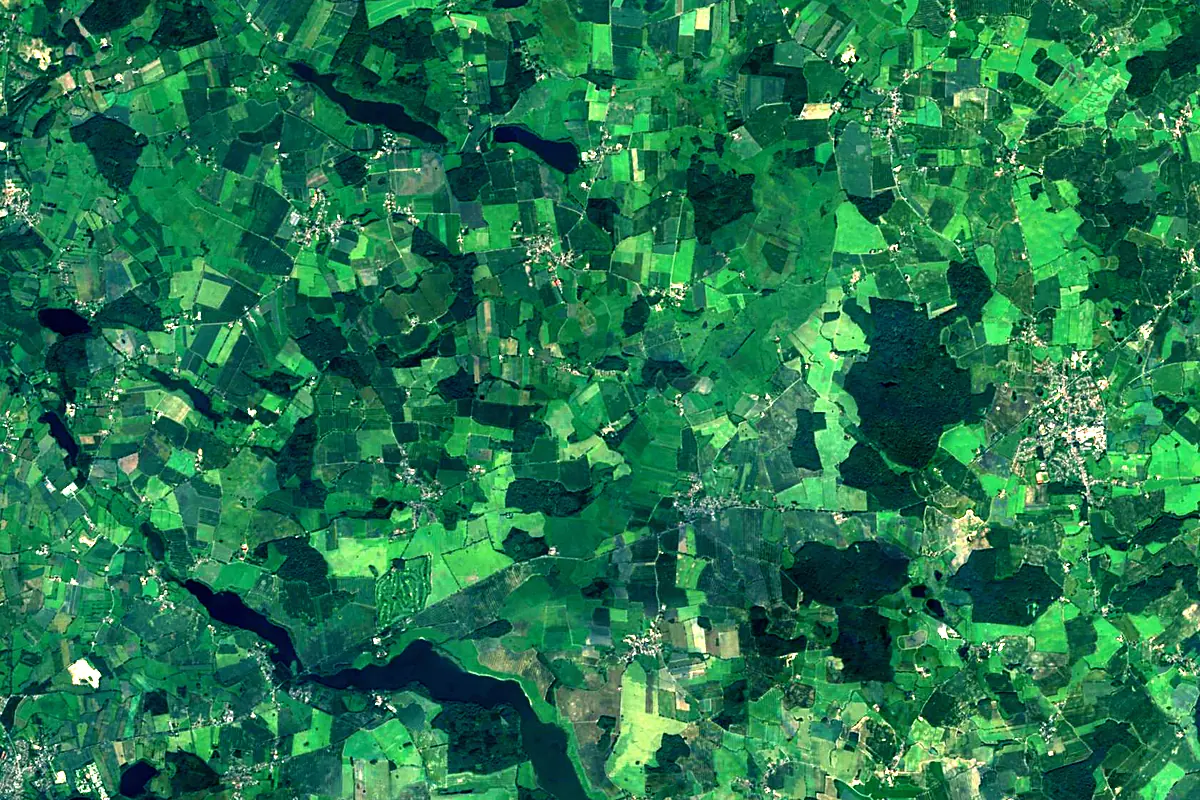 Trave: satellite view of the source