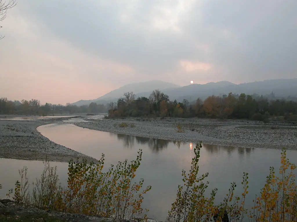 Fiume Trebbia a Rivergaro