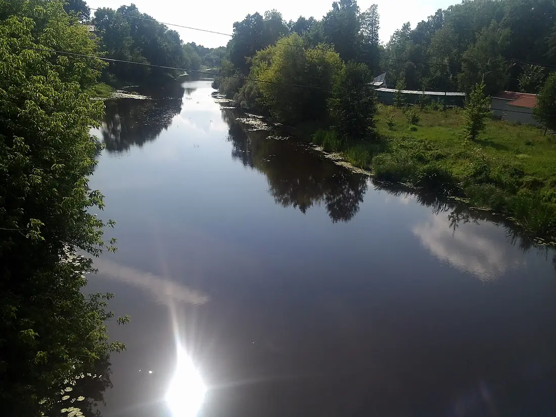 Ubort River in Olevsk 01