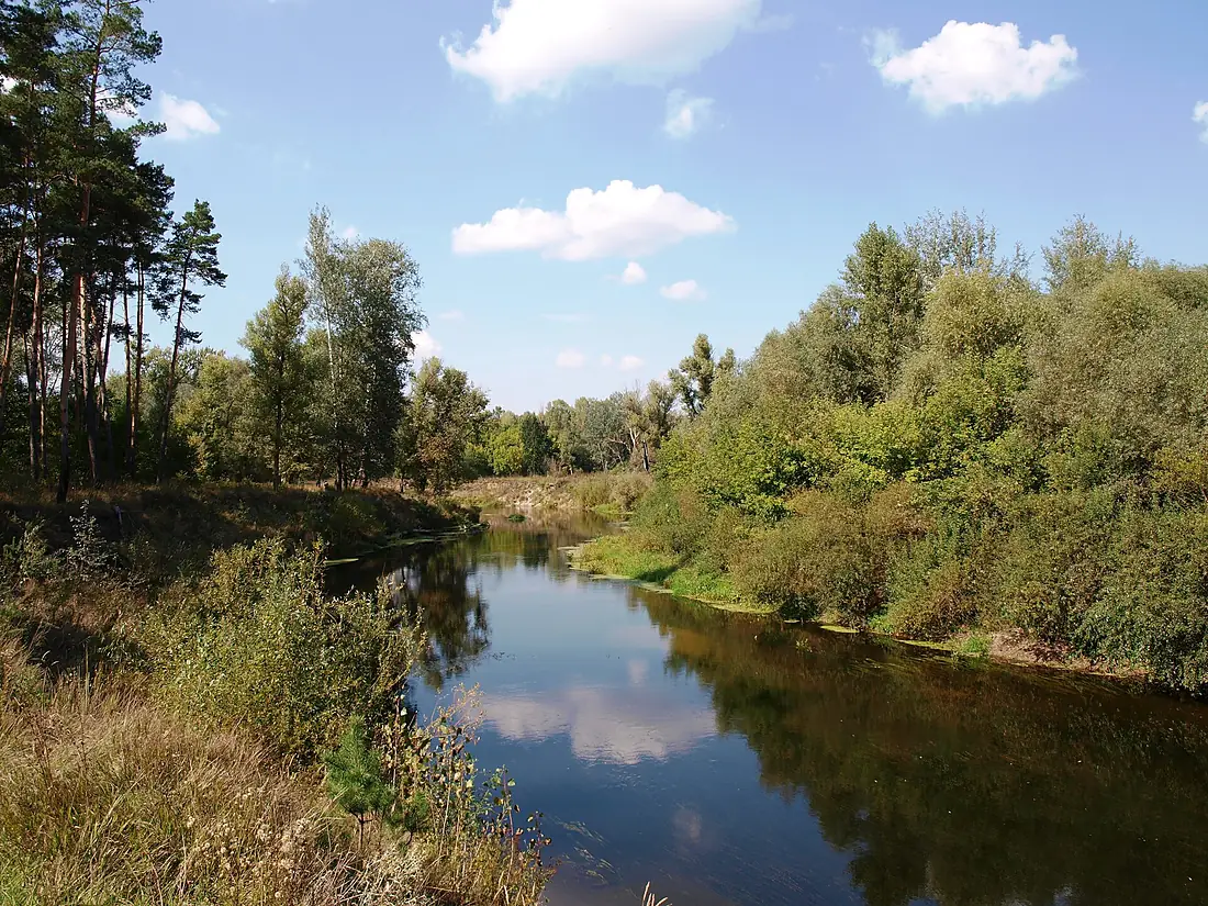 Vorskla River near New Sanzary