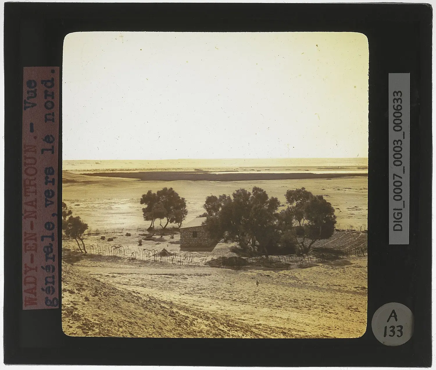 Wadi El Natrun. Panorama naar het noorden, GDE000633