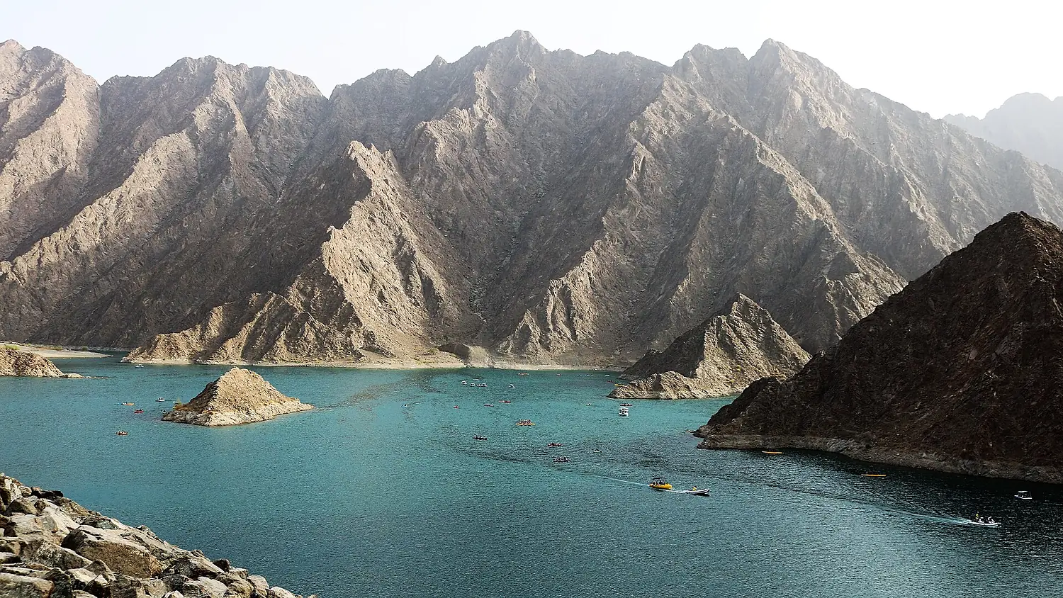 Hatta Dam Top View