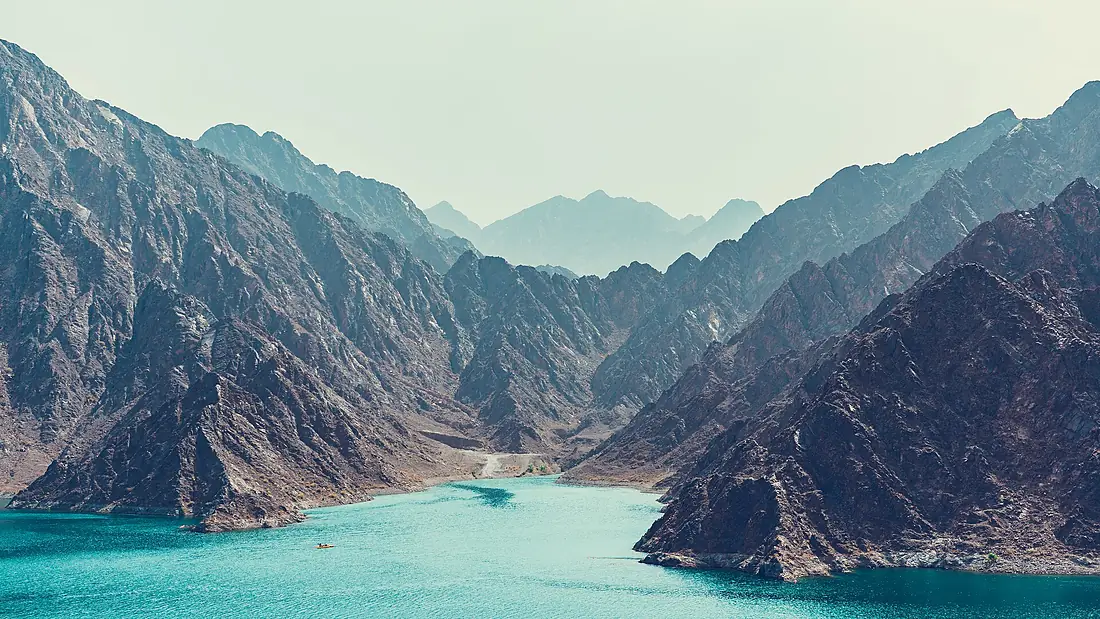 A View of Hatta Dam